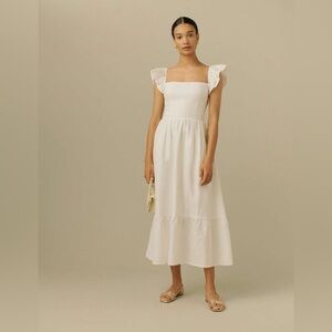 Reformation Lucila Linen Dress